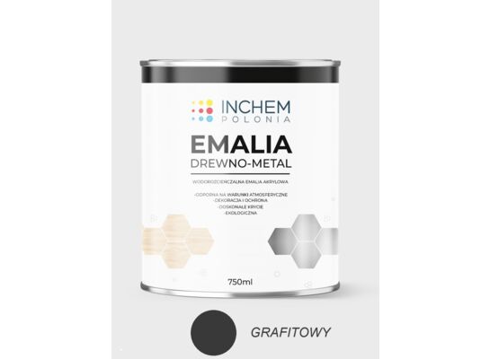 Emalia MIX Grafitowy 750 ml