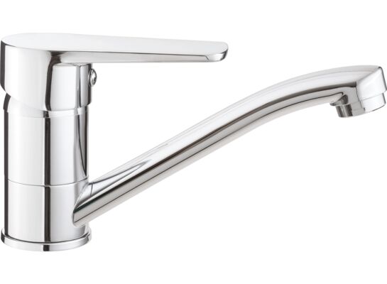 Bateria umywalkowa TUBO chrom stojąca z obrotową wylewką