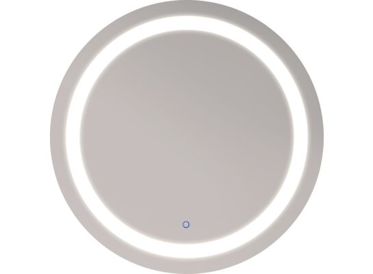 Lustro podświetlane Wenus Eco, fi60 cm barwa neutralna + włącznik dotykowy