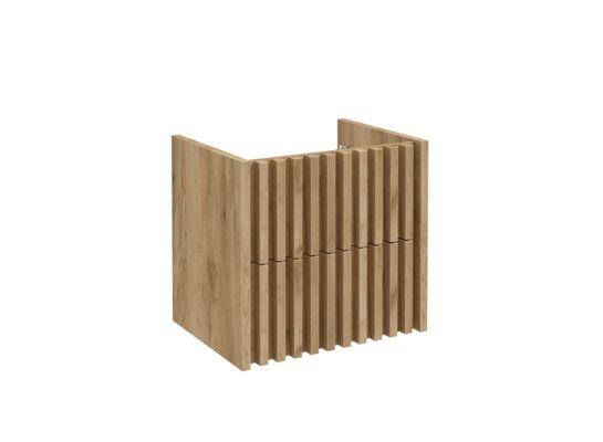 Szafka łazienkowa wisząca DELANO D60 60 x 56 x 45 cm 0D2S 0NW DSM 1042 dąb craft złoty