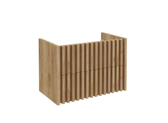 Szafka łazienkowa wisząca DELANO D80 80 x 56 x 45 cm 0D2S 0NW DSM 1044 dąb craft złoty