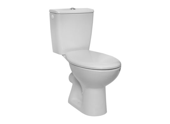 Kompakt WC Brava Rimless biały