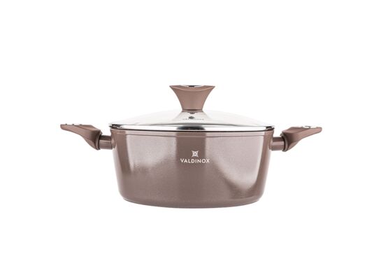 Garnek Fiord 20 cm z pokrywą 2,4 l Valdinox