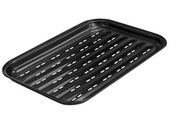 Tacka do grilla emaliowana z uchwytem 32,5 x 24,5 cm Activa