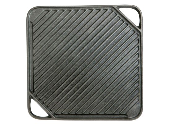 Płyta do grillowania żeliwna 27 x 27 cm czarna Activa