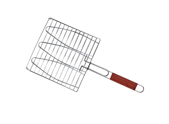 Opiekacz grillowy do ryb potrójny stalowy Activa