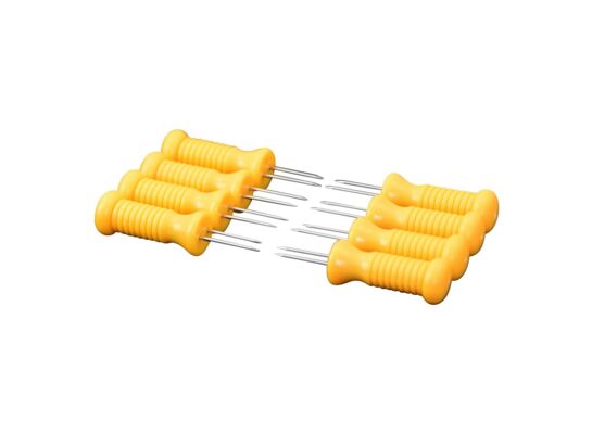 Uchwyty do kukurydzy żółte 3 x 10 cm 8 szt. Activa