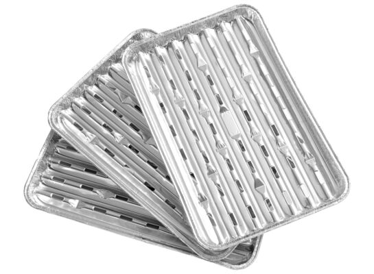 Tacki do grilla aluminiowe 34 x 23 cm 3 szt. Activa