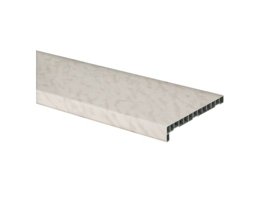 Parapet wewnętrzny PVC 25 x 186 cm marmur Plasti King