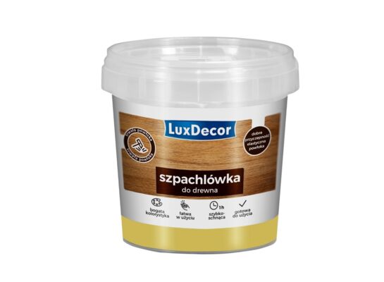 Szpachla do drewna sosna jasna 200 g Luxdecor