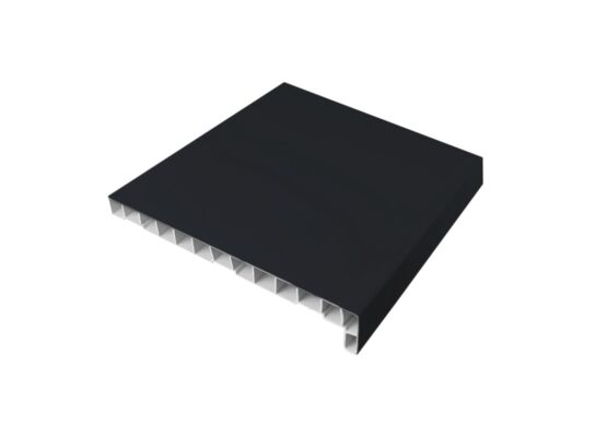Parapet wewnętrzny PVC 30 x 99 grafit Plasti King