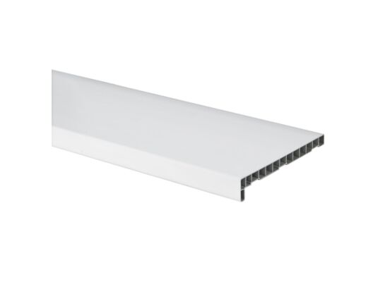 Parapet wewnętrzny PVC 25 x 99 cm biały Plasti King