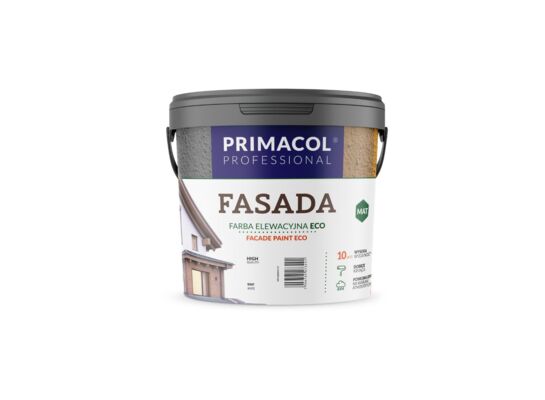 Farba Fasada Eco biały 4,5 l Primacol