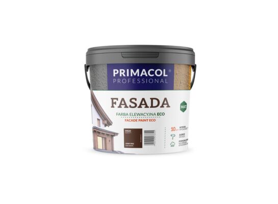 Farba Fasada Eco ciemny brąz 4,5 l Primacol