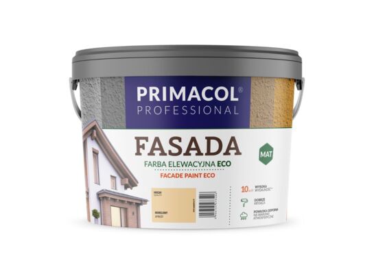 Farba Fasada Eco morelowy 9 l Primacol