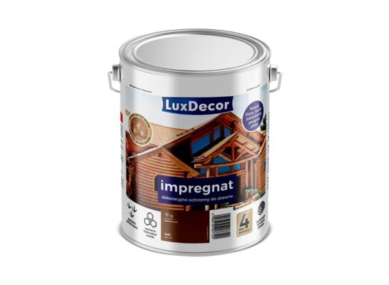 Impregnat dekoracyjno-ochronny teak 4,5 l Luxdecor