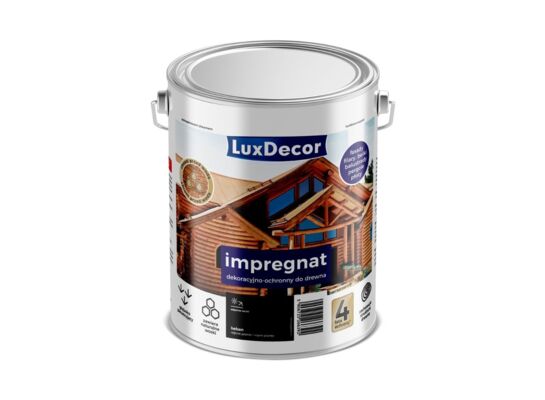 Impregnat dekoracyjno-ochronny heban 4,5 l Luxdecor