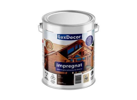 Impregnat dekoracyjno-ochronny palisander 4,5 l Luxdecor