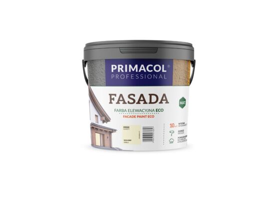Farba Fasada Eco waniliowy 0,9 l Primacol