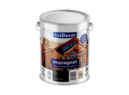 Impregnat dekoracyjno-ochronny palisander ciemny 4,5 l Luxdecor