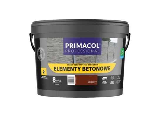 Farba do elementów betonowych brązowy 2,2 l