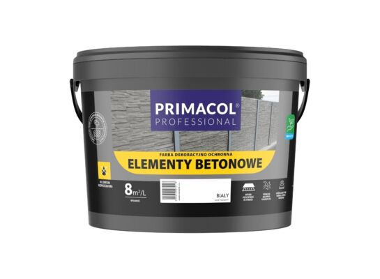 Farba do elementów betonowych biały 2,2 l