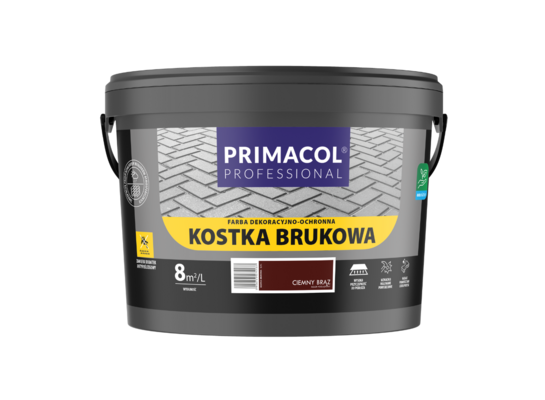 Farba do kostki brukowej ciemny brąz 2,2 l