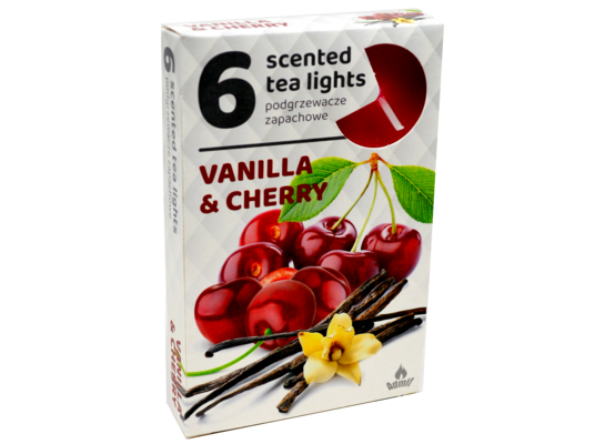 Podgrzewacz zapachowy wanilia-wiśnie 6 szt.