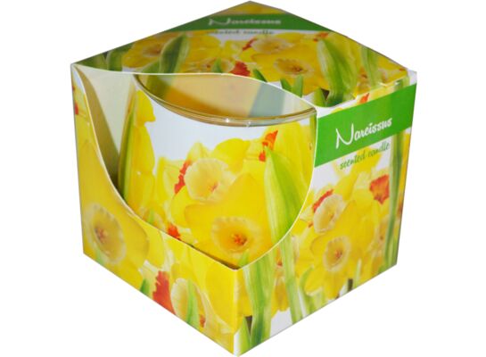 Świeca w szkle zapachowa narcyz