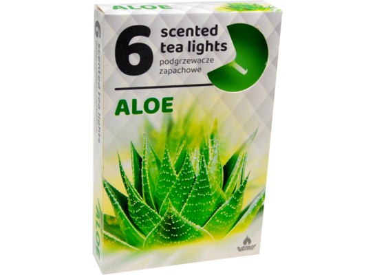 Podgrzewacz zapachowy aloes 6 szt.