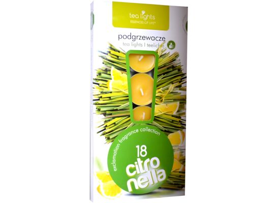 Podgrzewacz zapachowy cytrusy 18 szt.