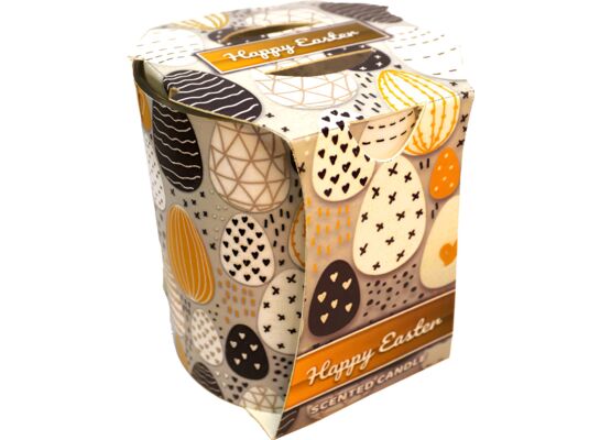 Świeca w szkle zapachowa Verona Szare Jajka Wielkanocne