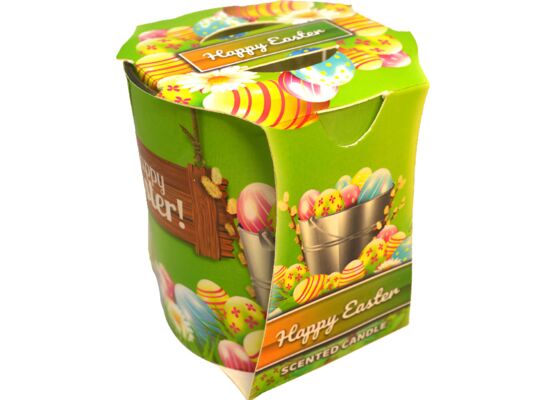 Świeca w szkle zapachowa Verona Zielona Wielkanoc