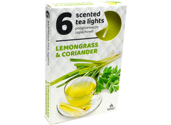 Podgrzewacz zapachowy cytrynowa kolendra 6 szt.