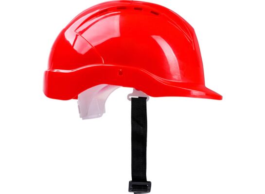 Kask budowlany czerwony