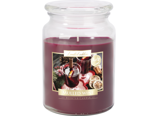 Świeca zapachowa w szkle grzane wino Bispol