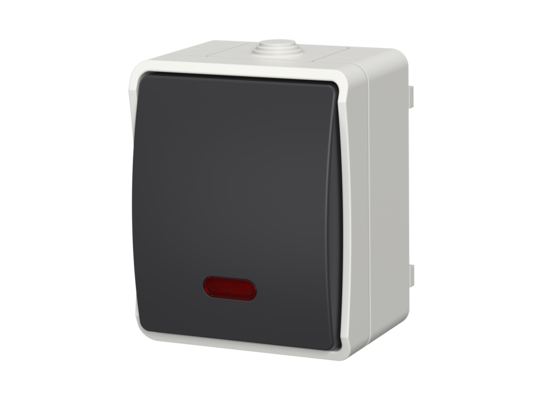 Łącznik zwierny dzwonek Aqua Pro IP55 szary