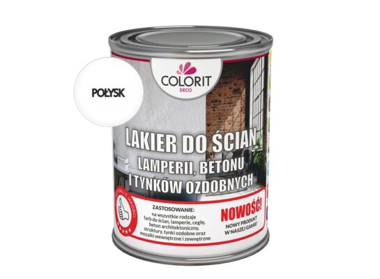 Lakier do ścian połysk 0,75 l Colorit