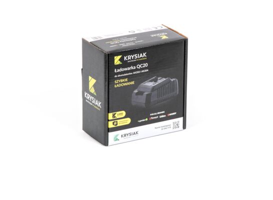 Ładowarka do akumulatorów 20 V Krysiak QC20 Quick