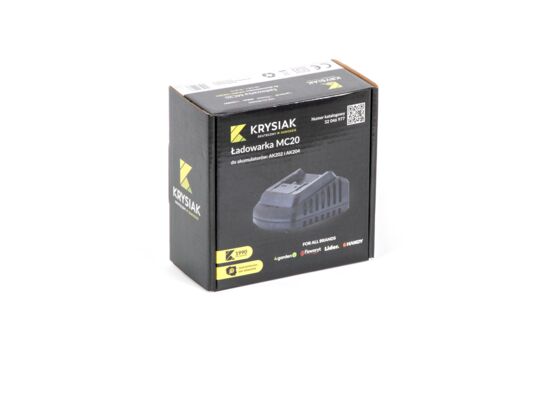 Ładowarka do akumulatorów 20 V Krysiak MC20 Middle