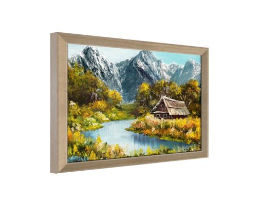 Obraz Paris Pic 50 x 70 cm PP015 Calm Village