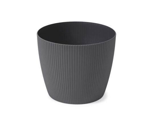 Osłonka-doniczka MAGNOLIA ECO recycled jumper 140 antracyt