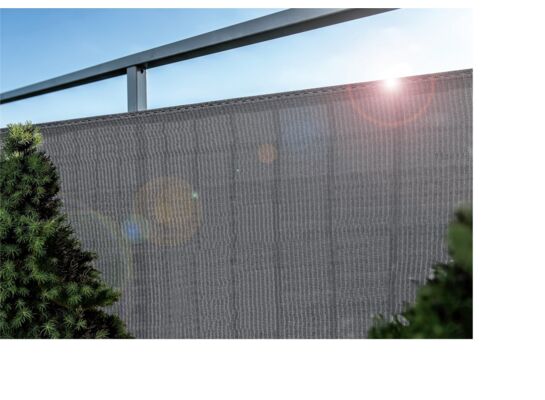 Tkanina osłonowa DECO Basic grafit 1,5 x 25 m