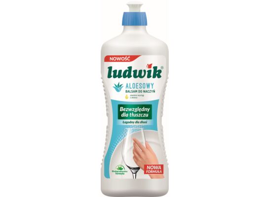 Płyn do mycia naczyń balsam aloesowy 900 g LUDWIK