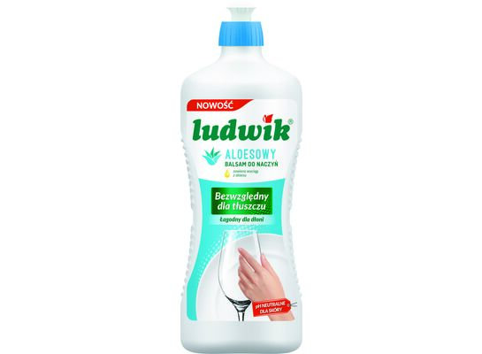 Płyn do mycia naczyń balsam aloesowy 900 g LUDWIK