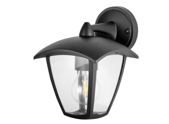 Kinkiet zewnętrzny IGMA dół E27 IP44 czarny