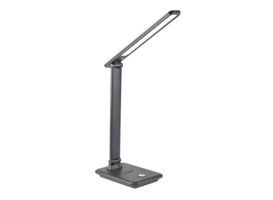 Lampa biurkowa LED VINTO 17 x 33 cm czarna