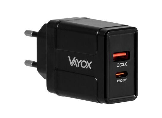 Ładowarka sieciowa USB Quick Charge USB + PD 38W premium line VA0007 Vayox