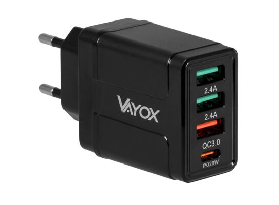 Ładowarka sieciowa USB Quick Charge 3.0 + PD 32W premium line VA0006 Vayox