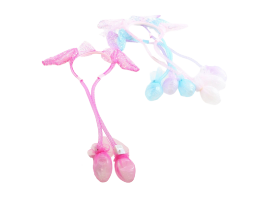 Wielkanocna opaska na głowę z długimi uszami mix kolorów